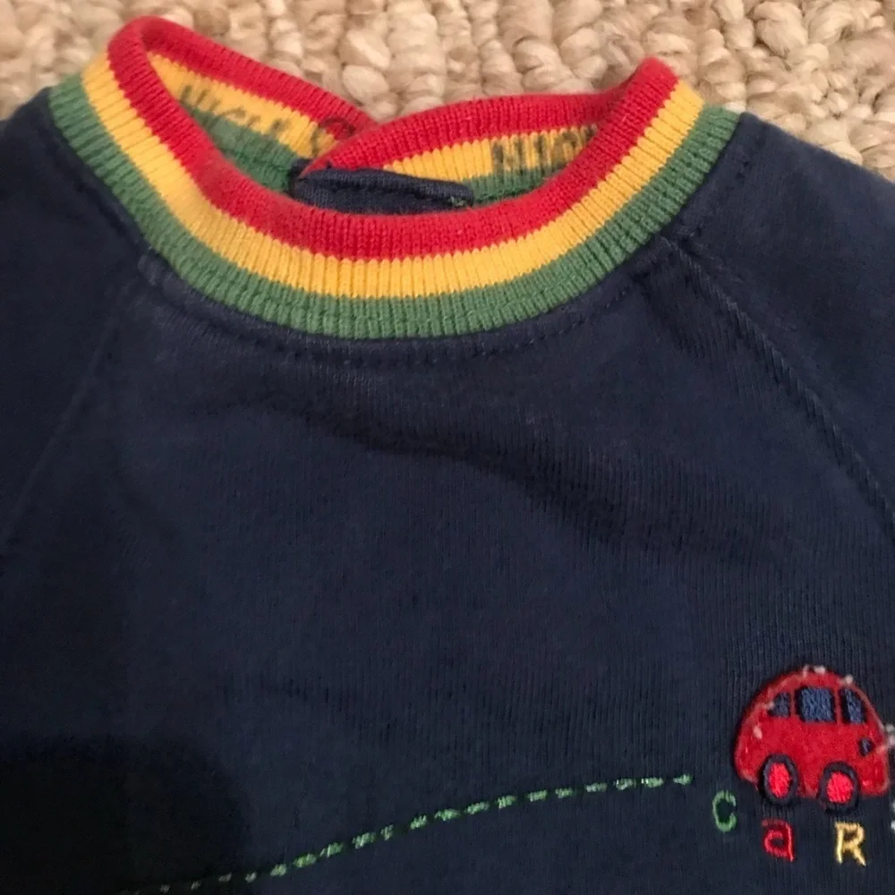 NICU 2001 PREEMIE CARS Appliqué Romper